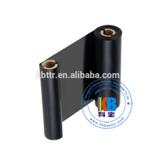 Thermal transfer printer ribbon type half inch core black wash resin ribbon